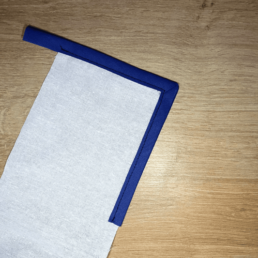 Comment coudre un angle droit avec du biais ?